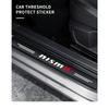 4pcs Car Stickers Car Trunk Door Sill Plate Rear Bumper Guard Protector Pad For Nissan Nismo Motorsport International OFF ROAD