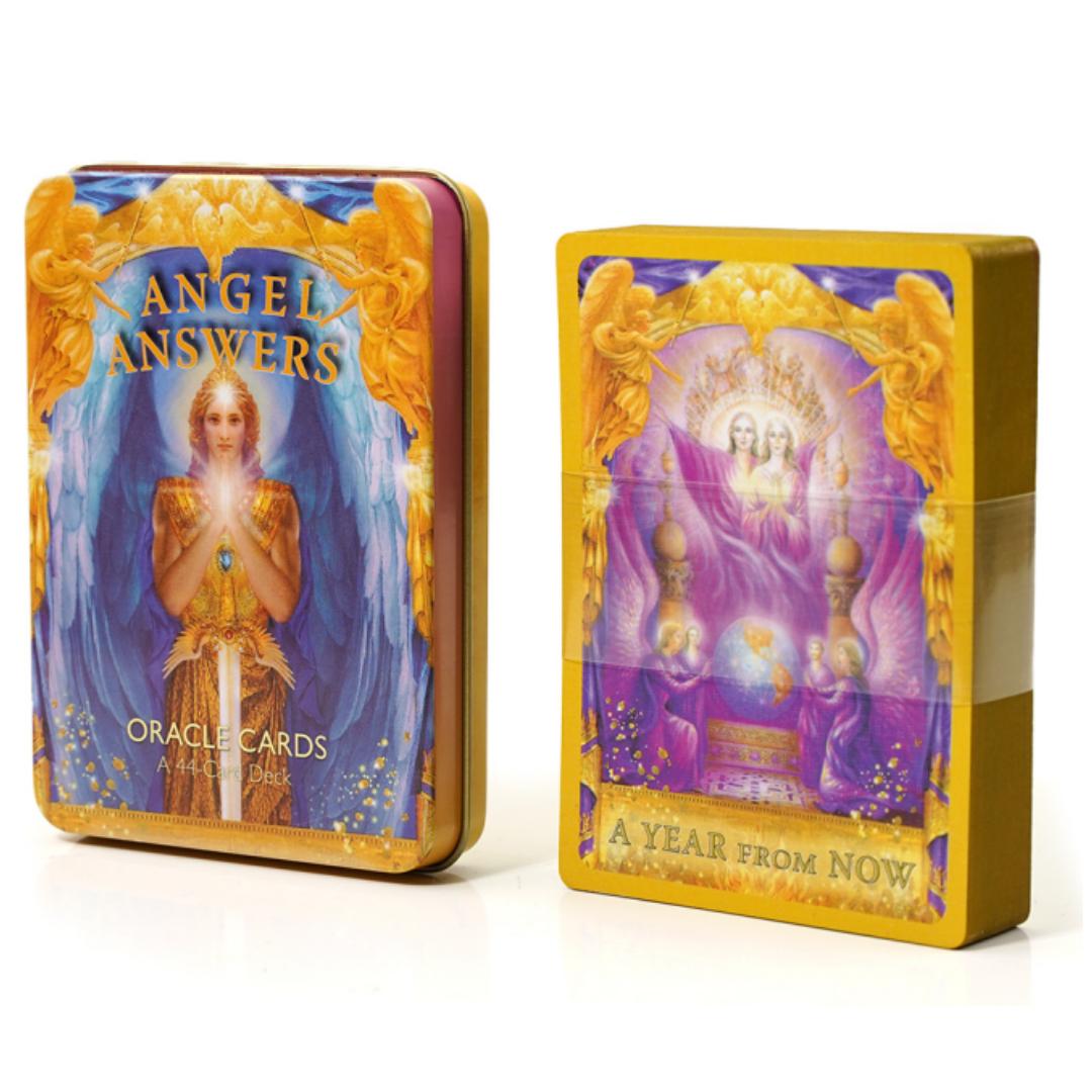 Metal Tin Oracle Card Deck, Mystical Artwork Cards for Self-Reflection & Daily Guidance, Perfect Gift for Collectors