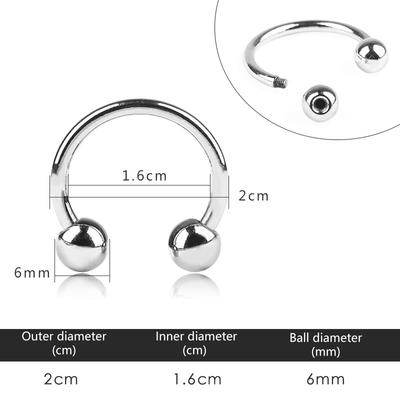 15-60Mm Metallringschnallen Kappe Bikini Dekorativer Verschluss Anschluss Schraubhaken Diy Kleidung Nähzubehör