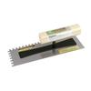 Midoricho Honyaki Compression 6mm 240mm Trowel, Teeth, 0.5mm Thickness,