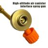 Butane Burner Welding Gas Torch Flame Gun Brazing Flamethrower Outdoor Camping Bbq Portable Soldering Heat Gun