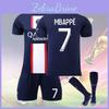 Set Tricou de Fotbal Premium Paris Saint-germain Pentru Copii Messi Mbappe Neymar