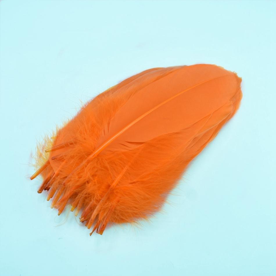 50Pcs Natural Goose Feathers Plume Craft DIY Royal Blue Feather Wedding Party Plumas Jewelry Making Decor Accessories 13-18CM