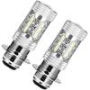 80W Upgrade Lights Bulbs Super White Replacement for Yamaha Banshee 350 YFZ350 Big Bear YFM350 YFB250 Timberwolf (Pack of 2)