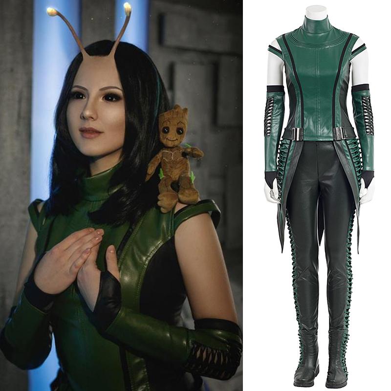The Of Guardians Galaxy 2 Mantis Cosplay Outfit Adult Womens Halloween Costume