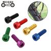 MUQZI 2/4PCS Bicycle Bottle Cage Screws M5 Ultra-Light Aluminum Bottle Cage Holder Bolts MTB Road Bike Accessories 6