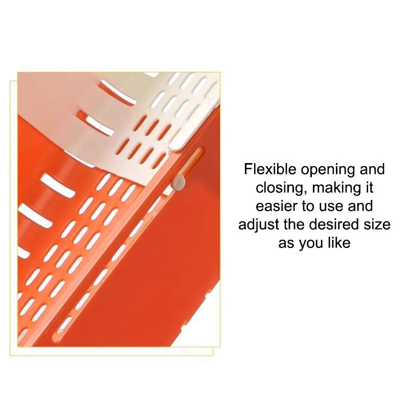 Cestello Scolapiatti Estensibile Salvaspazio da Appoggio sul Lavello Multifunzionale Portaoggetti Scolapiatti Non Perforato