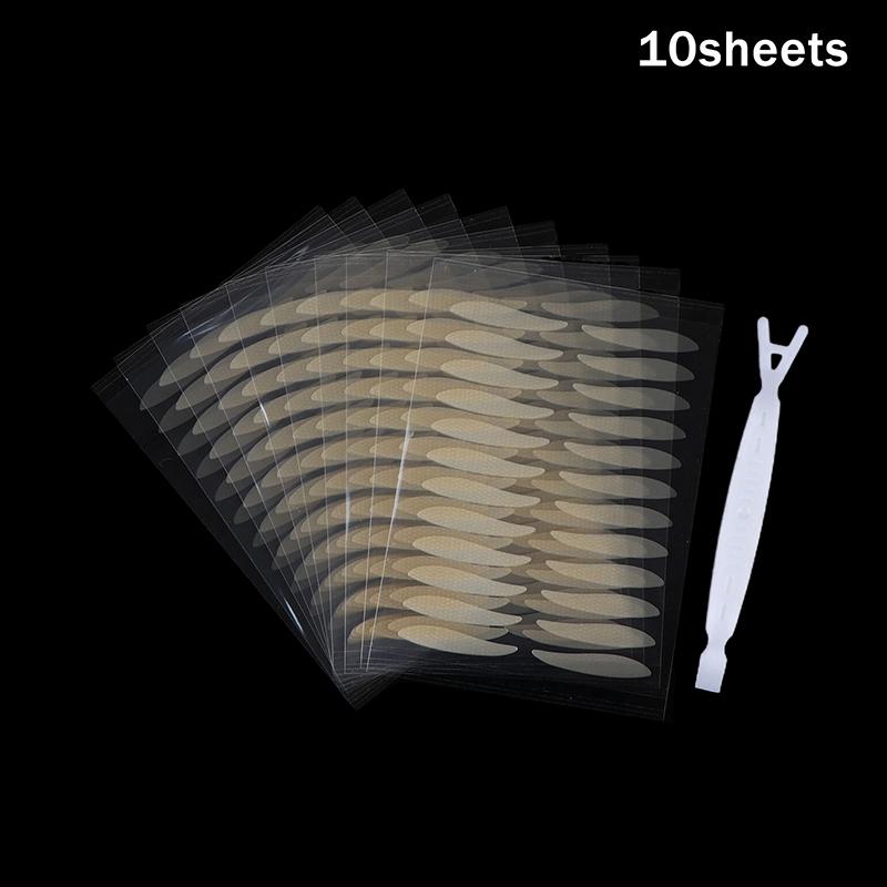 72-256 Stickers Eyelid Waterproof Fiber Stickers Lace Self-Adhesive Invisible Double Eyelid Tape Women Make Up Eyelid Stickers