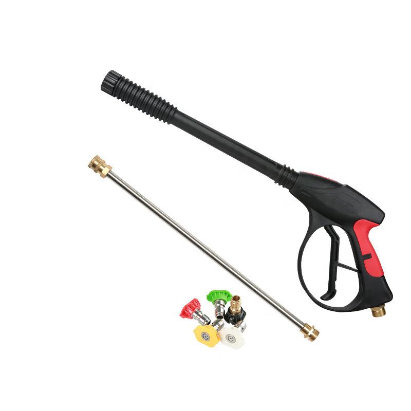 OLOMM High-Pressure Car Washer Gun Kit Extension Rod & 5 Nozzles