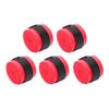 5PCS Bow Riser Handle Grip Tape Sweat Absorption Archery Anti Skid Band Wrapped for Compound Recurve Bow Red
