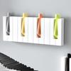 2PCS Piano Hooks Clothes No Punch Back Door Clothes Hat Key Hooks Entry Piano Keys Hats Bags Entryway