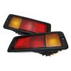Bakre Bumper Reflexer Ljus MB124963 MB124964 För Pajero Montero 1992-99 Bakre Bumper Dimljus Varningslampor