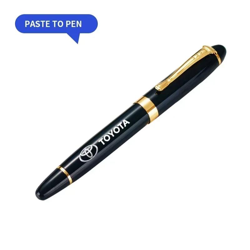 1/5/10 st Bilinteriör Slumpmässiga Klistermärken Bil Rattemblem Styling För Toyota Corolla Yaris Chr Auris RAV4 Camry Highlander