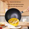 ZISIZ 24cm Cast Iron Mini Wok