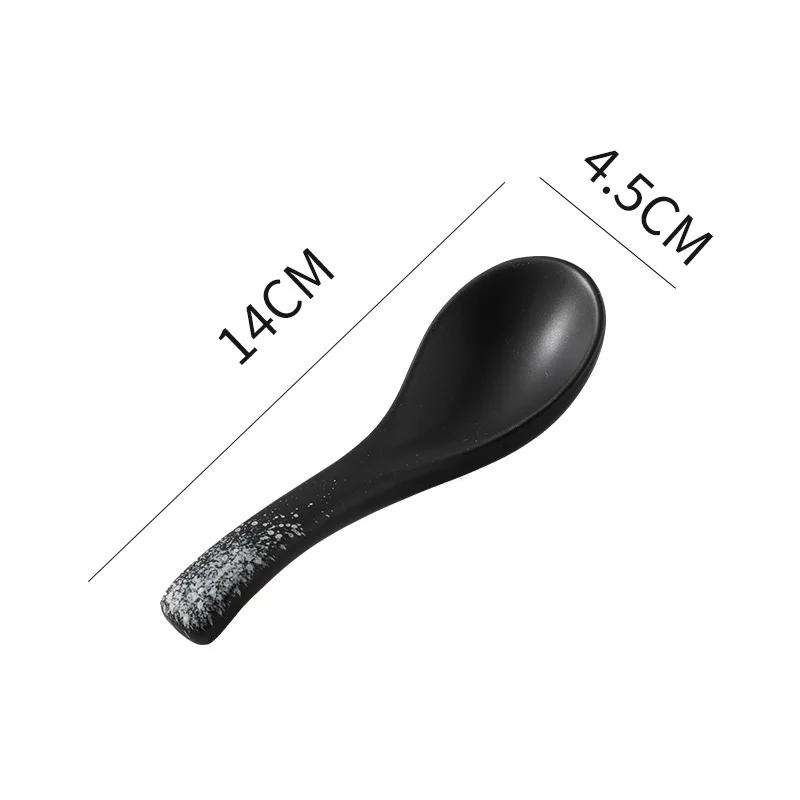 

Creative Ceramic Soup Spoon Japanese Tableware Soup Spoon, Eating Spoon, Kitchen Cooking Kitchen Cooking Utensils and Tools