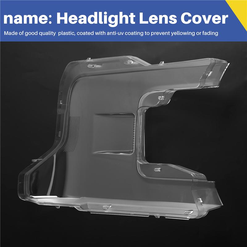 Headlight Shell Lamp Shade Transparent Cover Headlight Headlamp Cover For Ford F150 F-150