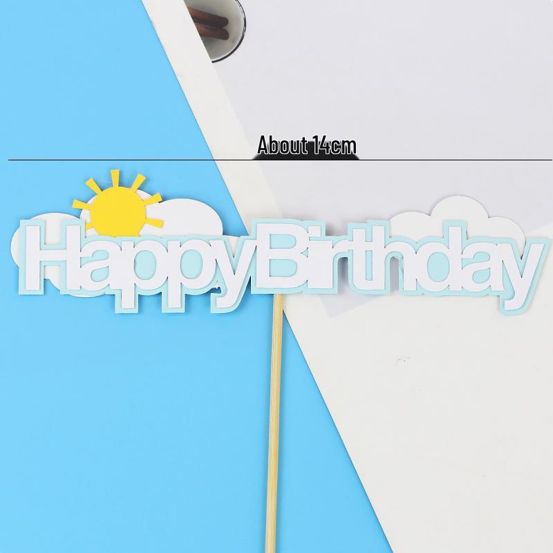 Rainbow Birthday Cake Toppers - Colorful Party Decorations & Dessert Table Accessories