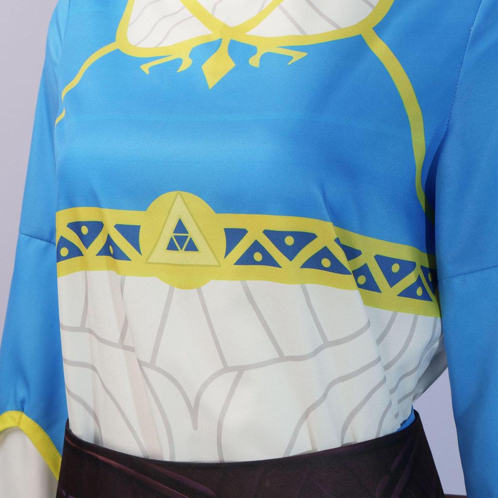Tears of the Kingdom: Link & Zelda Cosplay Outfit - Perfect for Halloween & Performances