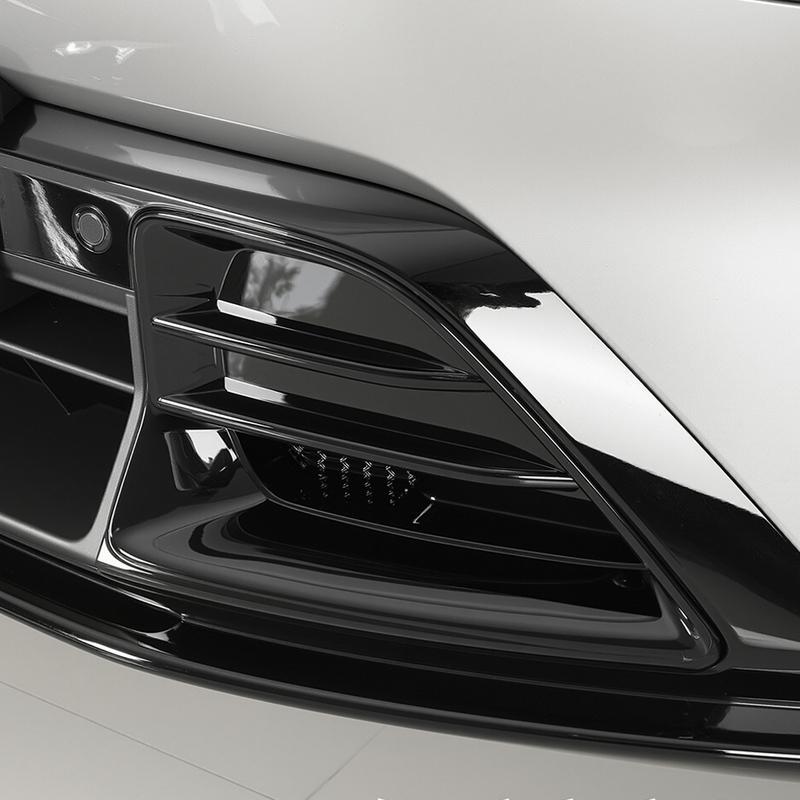 For Xiaomi YU7 2025 2026 Carbon Fiber Front Bumper Air Intake Vent Trim Cover Modified Car Styling External Body Kit