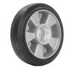 Truck Load Wheel with 6204 Bearing Hole Solid Rubber Replacement Tire for Handcraft Hydraulic Forklift 180x50mm
