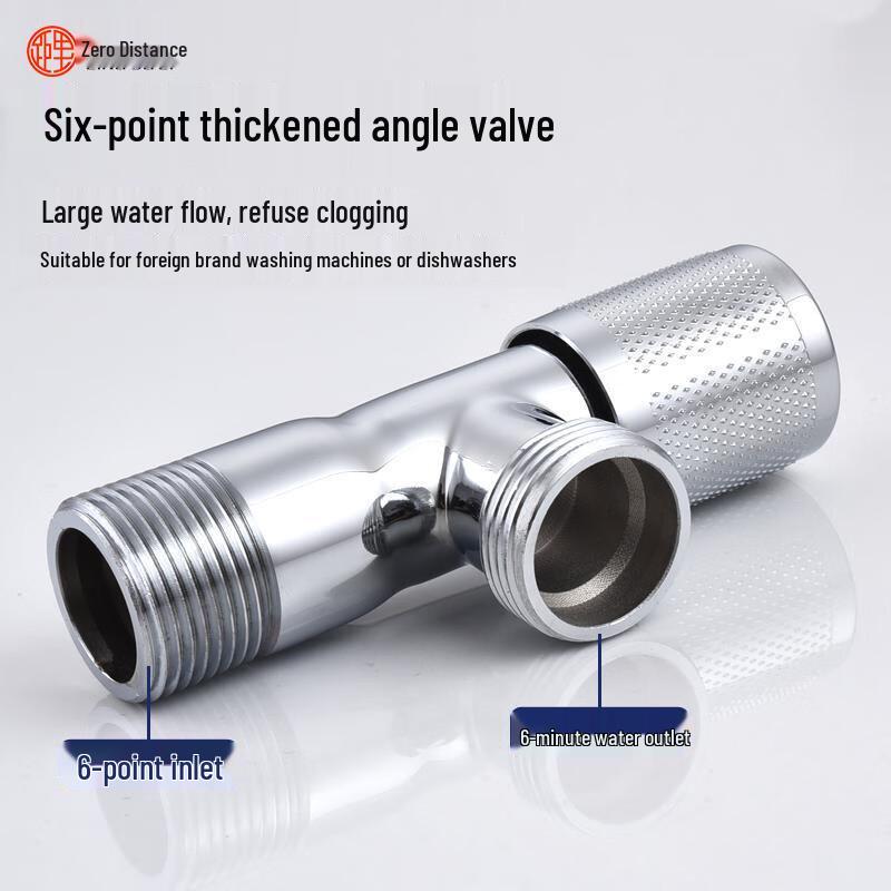 LINGJULI Thickened Copper Angle Stop Valve