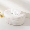 Cotton Rope Tissue Box Cover with Lid, Japanese Decorative Tissue Holder for Coffee Table