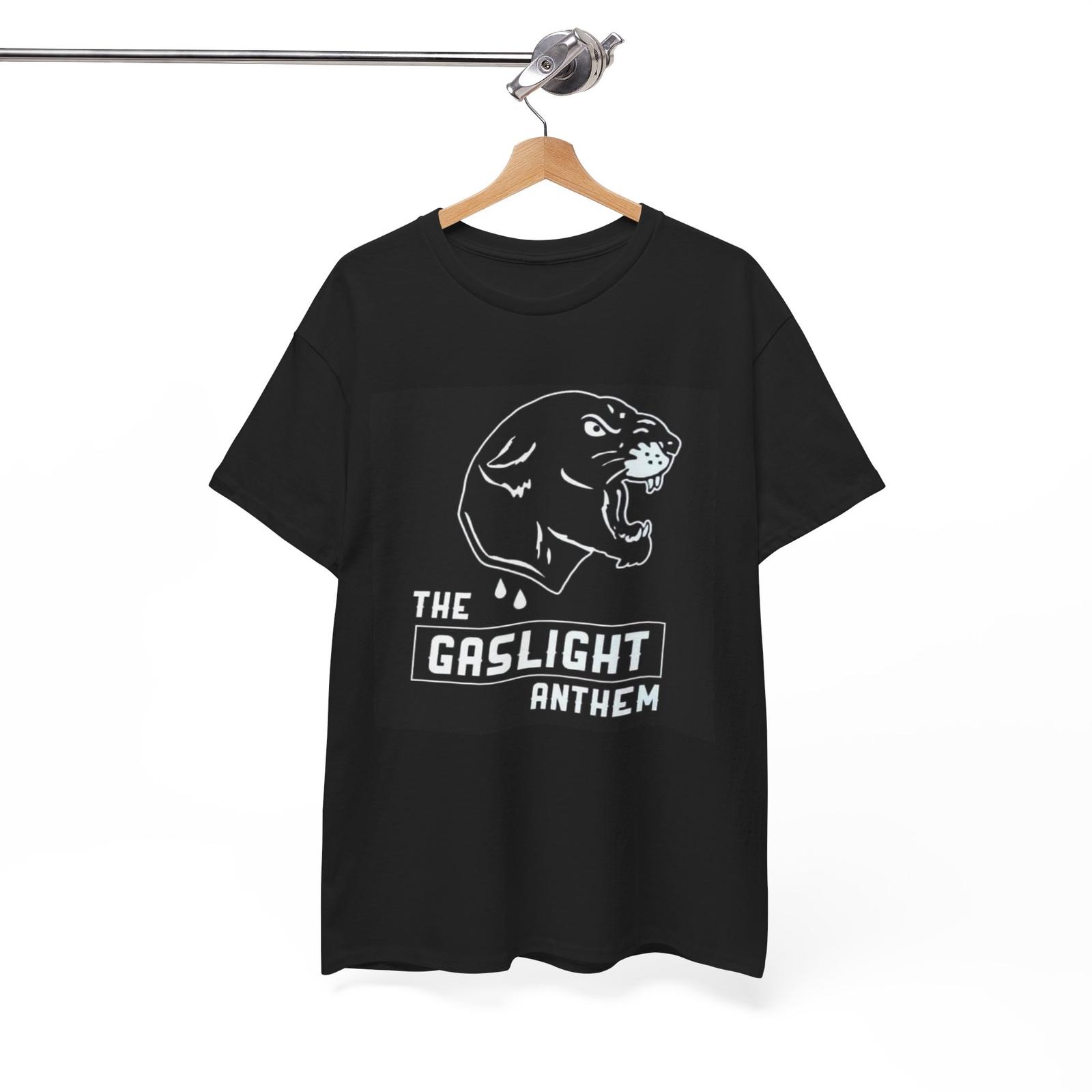 Футболка The Gaslight Anthem Голова пантеры 90-е Рок Унисекс Тяжелый хлопок S