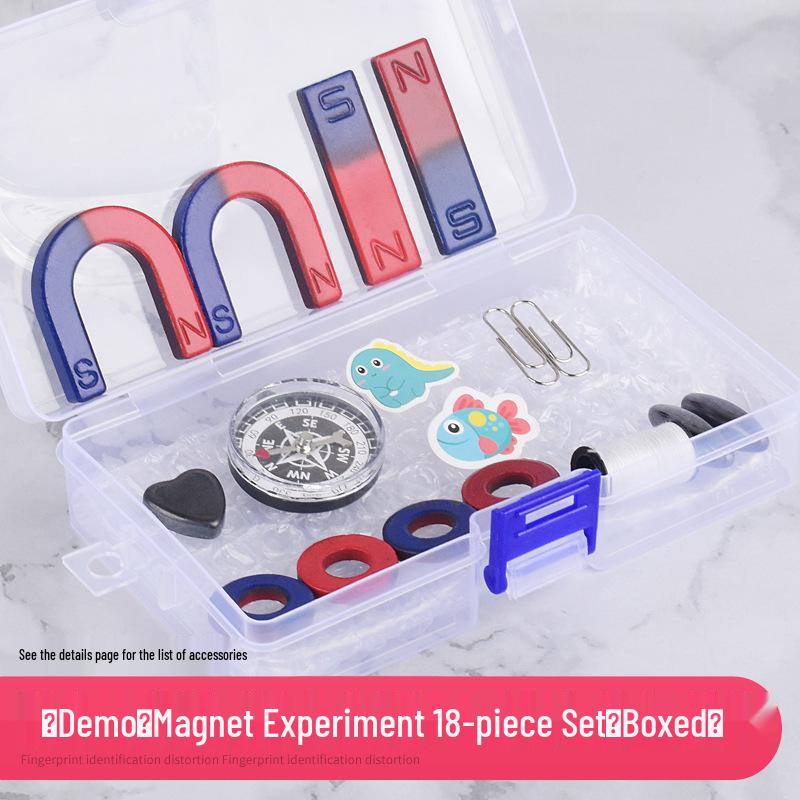 Magnet Recognition Set: Kindergarten Science Corner Experiment Aids