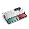 Transparent Phone Case For Samsung Galaxy S26 Honeycomb Armor Back Case For Samsung S26Plus S26 Ultra Cover For Samsung S26 Case