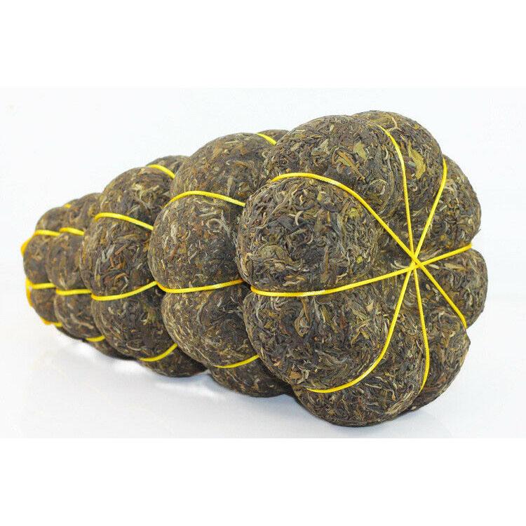 3000 g Zelený čaj Yunnan Pu-erh 5 vrstev Dýňový dýňový typ Craft Pu'er dárkový čaj