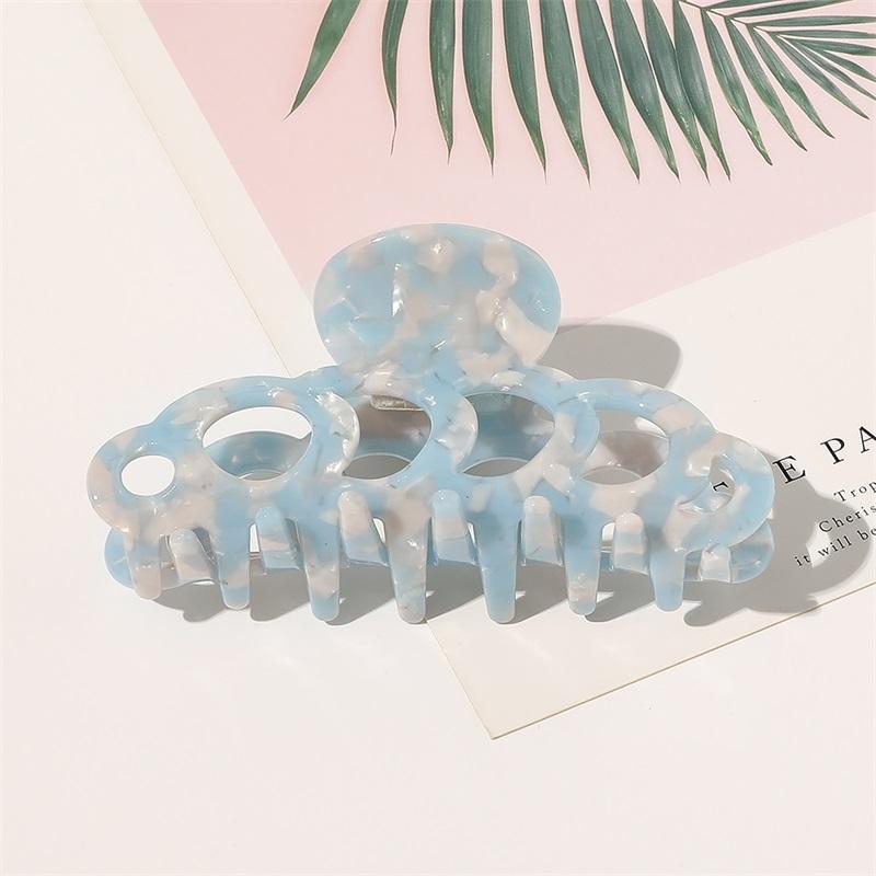 New Claw Clip Acetate Hair Clips for Women Elegant Colorful Solid Color Girls Hair Barrettes Hair Clips Hair Accessories