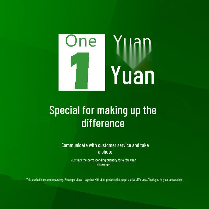 Contact Customer Service for Price Adjustment Before Purchase Price difference link 1 RMB