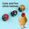 Creative Chicken Helmet Protecting Chicken Helmet Hen Hat Hat Headgear Pet Supplies