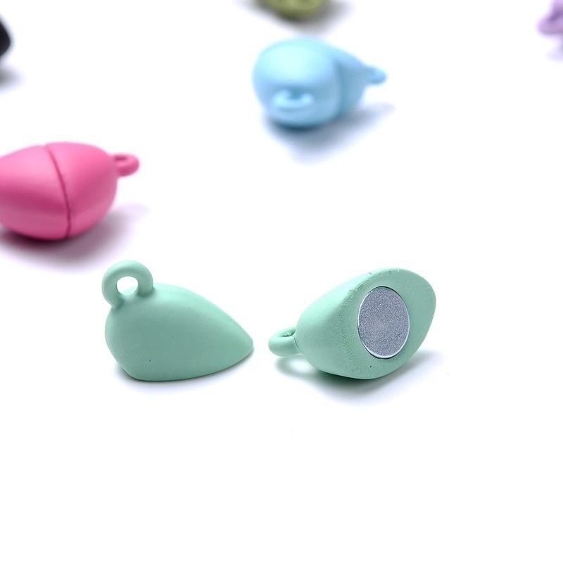 5 pair Heart Magnet Connector Zapięcie End Connector Charms na zapięcia jubilerskie Para Bransoletka Naszyjnik