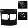 Car Carbon Fiber Style Rear Seat Armrest Box Air Outlet Cover for Honda Accord 2018