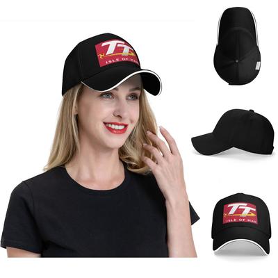Isle Of Man TT Races Motorcycle Print Baseball Caps Snapback Baseball Hats Breathable Casual Casquette Outdoor for Men And Women