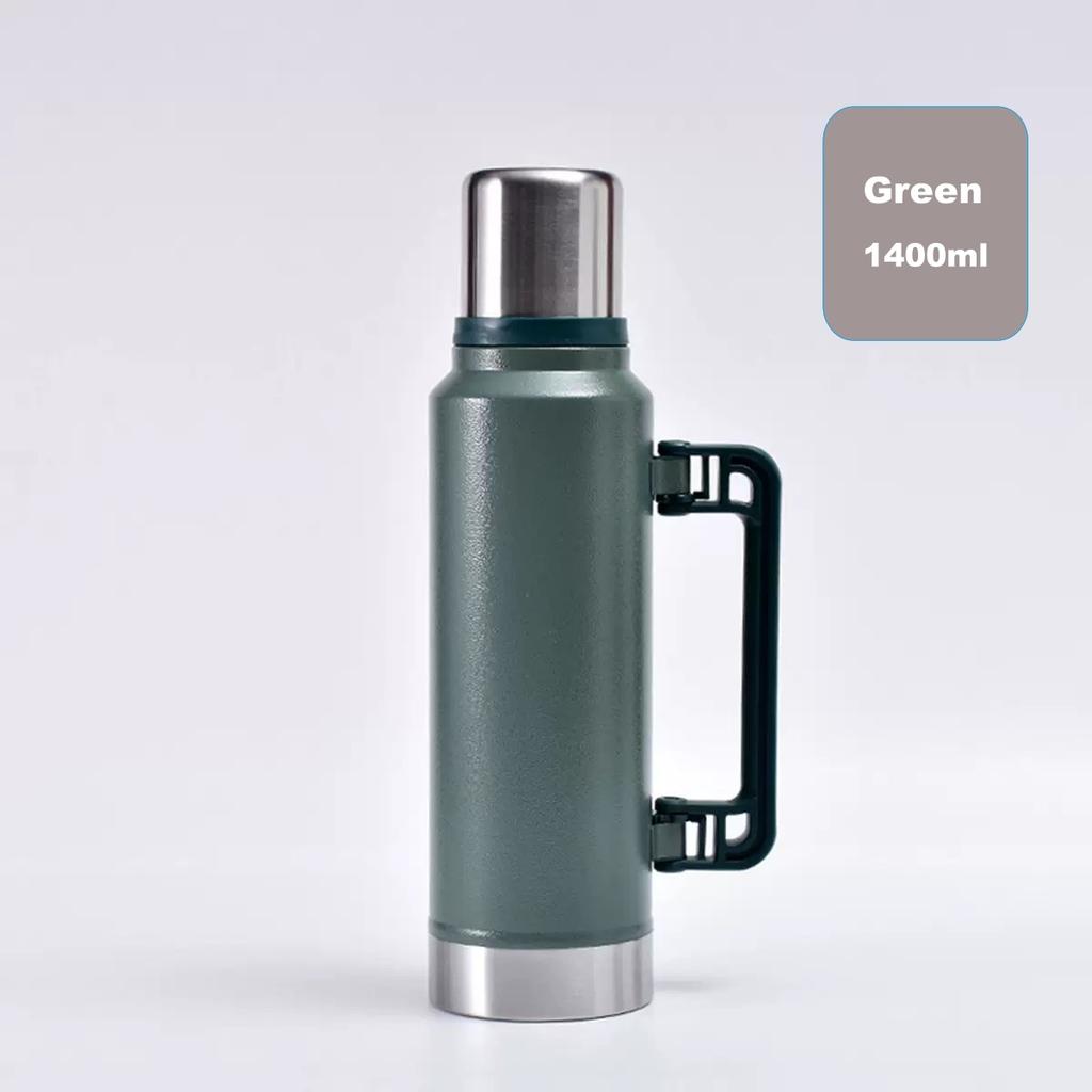 Double Wall Stainless Steel Thermos Bottle Portable Vacuum Flask Large Capacity Insulated Water Bottle Tumbler Tea Cup Mug