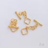 Vietnam Sajin Color-Retentive Clover OT Buckle for Handmade DIY Jewelry