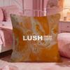 Brand Logo LLush Cushion Cover Premium Comfort Reversible Pillow Cove Two In One Design For Any Room  Car Interior