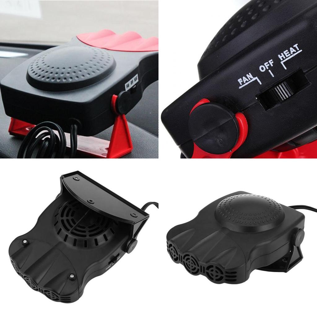 Car Heater Fan 12v Abs Material With Automatic Control For Cold And Warm Air