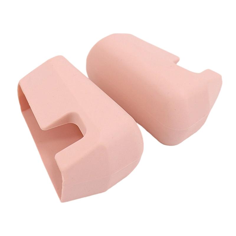 Adhesive Silicone Edge Guard for Children's Feeding Chairs Providing Gentle Touch Impact Absorption Simple Setups
