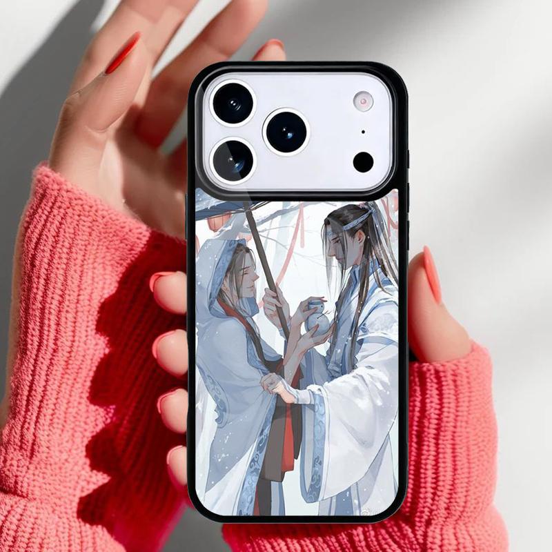 Mo dao Zu shi Painting Phone Case for iPhone 17 Air 16e 15 14 13 Pro Max Back Cover for 12 11 Pro Coque