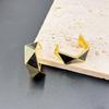 Spring And Summer Earrings Women'S High-End Stud Earrings Geometric Contrasting Color Earrings Batch