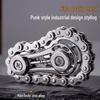 Metal Gear Chain Fidget Spinner - Stress Relief Mechanical Toy