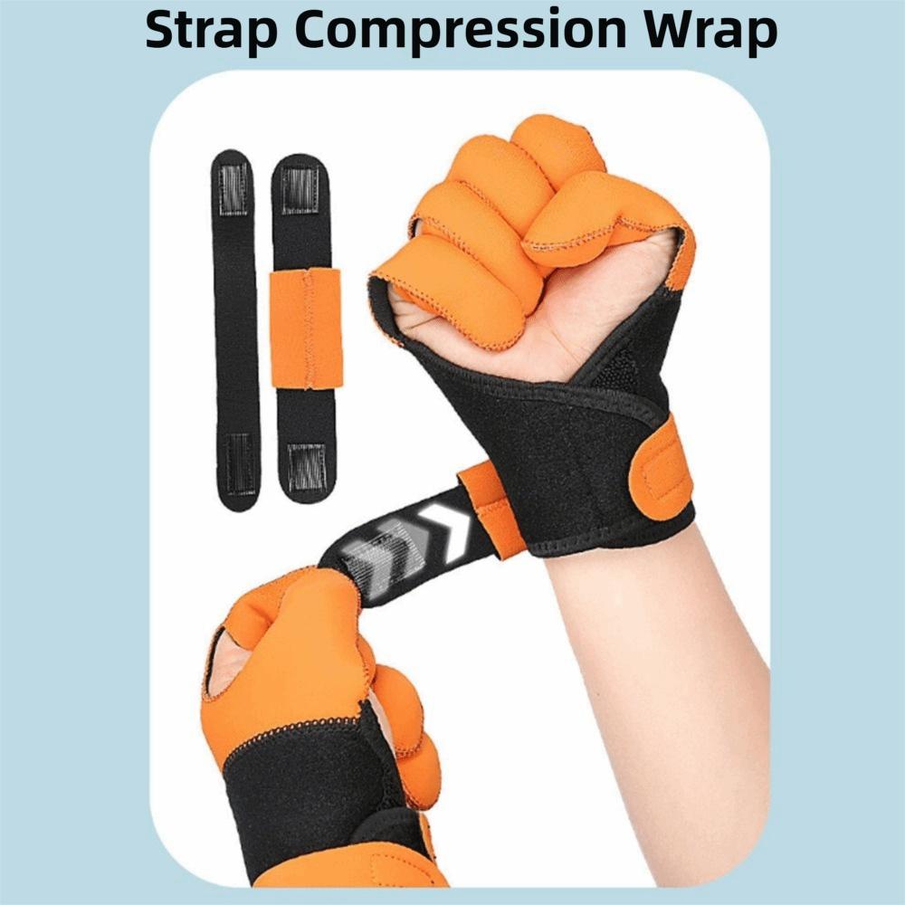 Hand Brace Hand Training Gloves Finger Splint Finger Exerciser Five Finger Trainer  Physiotherapy