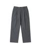 Keoseuuteommellou Gray One Tuck Double Knee Pants Cwpam25343Gyd