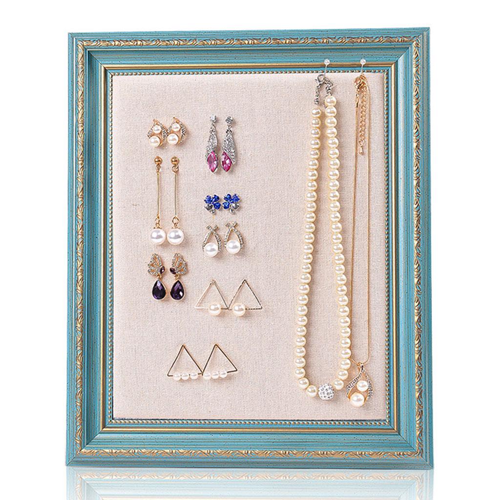 

DIY фоторамка серьги серьги-гвоздики настольный дисплей для фотографий белье