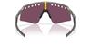 Oakley Sunglasses Frame Color TDF Matte Grey Lens Prizm Road 139mm Men's 0OO9465, (Front) Ink, Color Black,