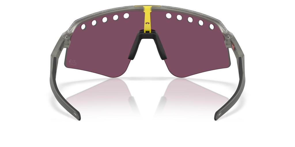 Oakley Sunglasses Frame Color TDF Matte Grey Lens Prizm Road 139mm Men's 0OO9465, (Front) Ink, Color Black,