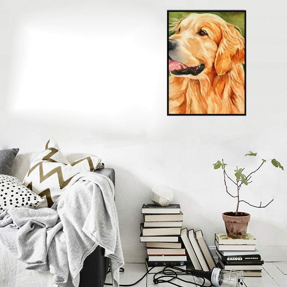 DIY Diamond Painting Cute Dog Cross Stitch Kit Mosaic Art Diamond Painting Full Circle/Square Diamond Home Decoration